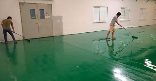 Quy trình thi công sơn epoxy tại Hưng Yên