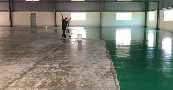 Thi công sơn epoxy cho công ty tại huyện Yên Mỹ, tỉnh Hưng Yên